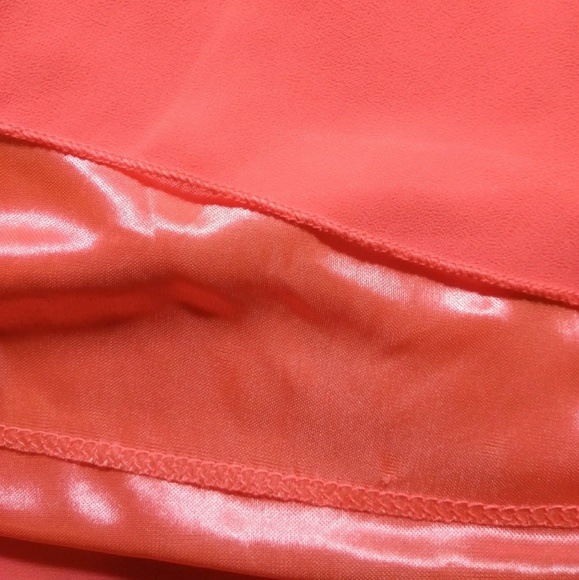 Hot Coral Summer Sundress - Picture 6 of 6